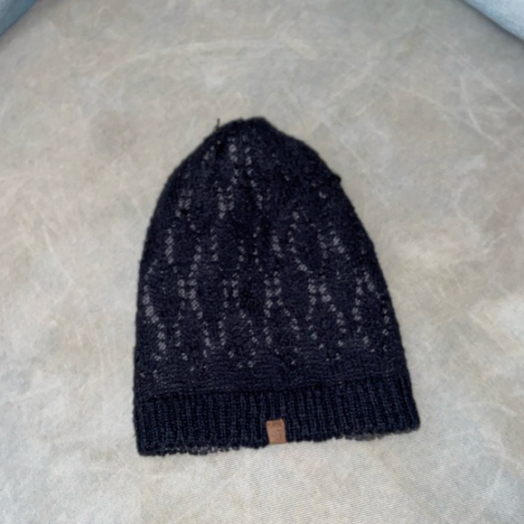 Super cute Navy element x Zumiez beanie girly Streetwear y2k headwear indie vibe - Picture 2 of 5